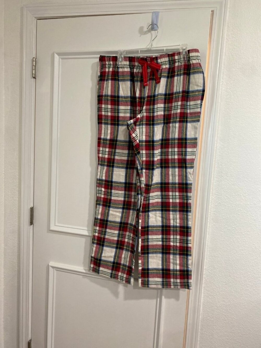 Old Navy Christmas Winter 100% Cotton Flannel Pants Size Large (12-14) NEW
